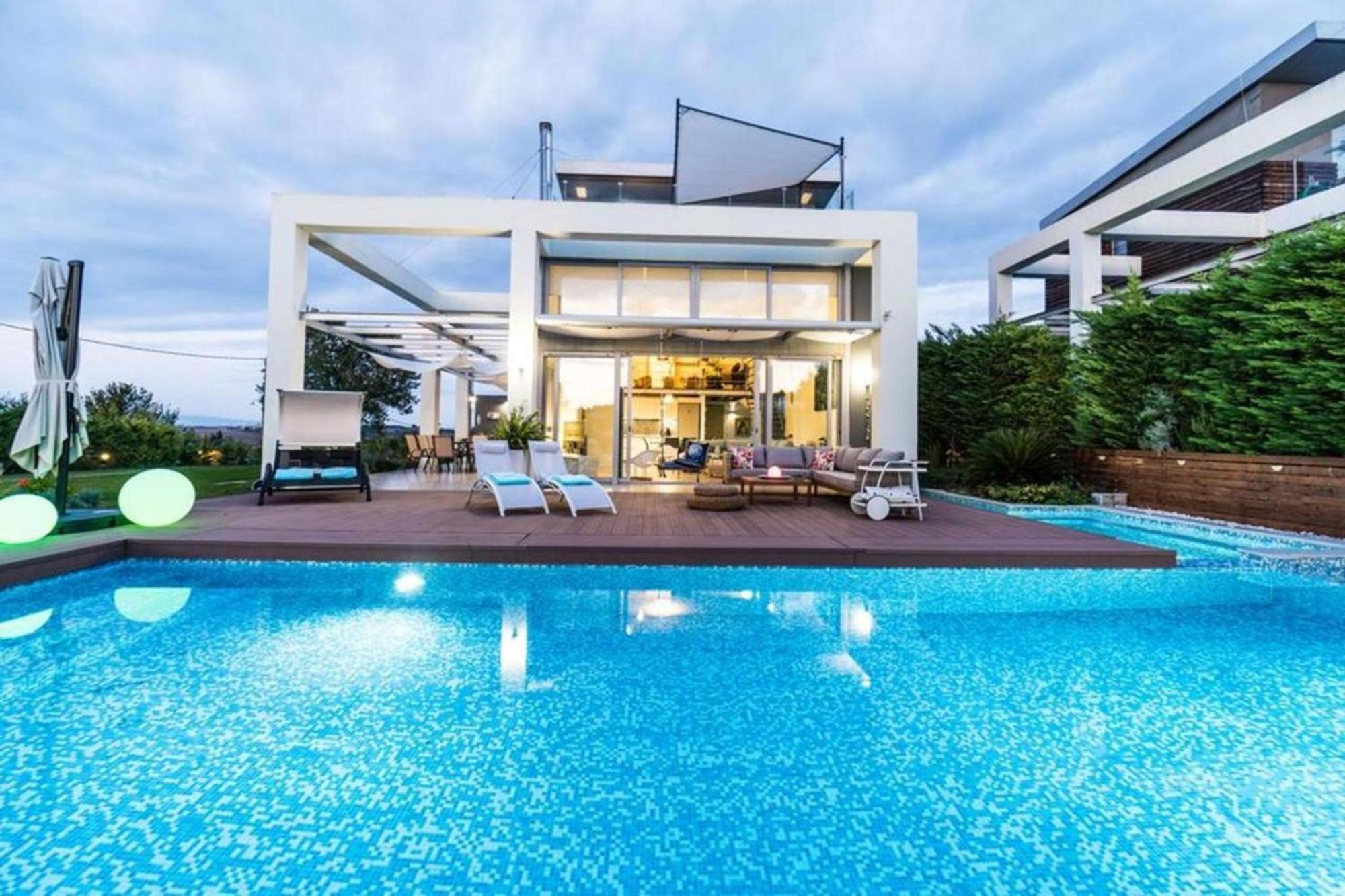 Island Villa Sani Sea View Εξωτερικό φωτογραφία