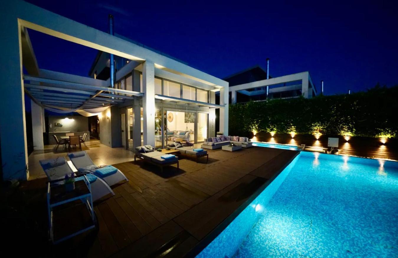 Island Villa Sani Sea View Εξωτερικό φωτογραφία